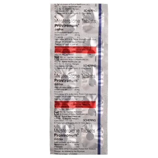 provironum 25mg tablet 10's